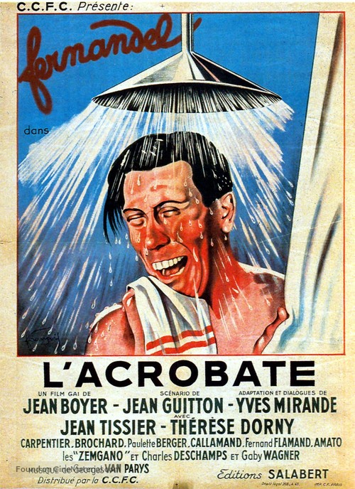 L&#039;acrobate - French Movie Poster