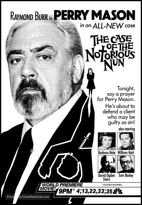 Perry Mason: The Case of the Notorious Nun - poster