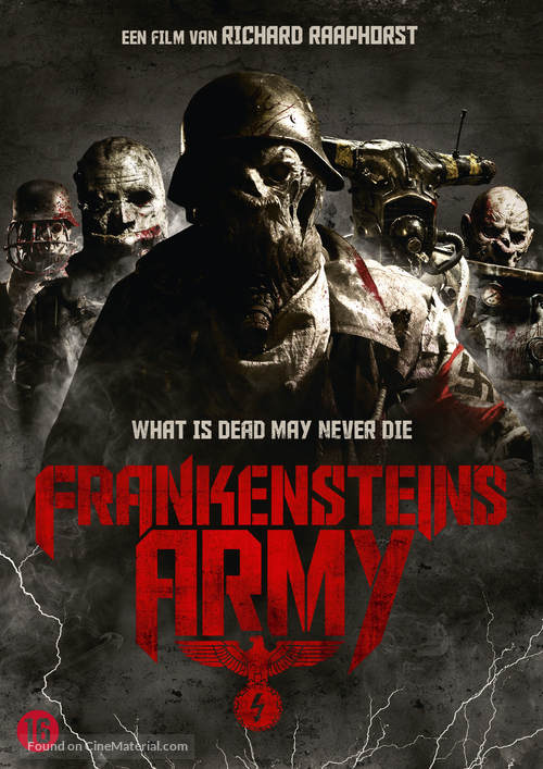 Frankenstein&#039;s Army - Dutch DVD movie cover