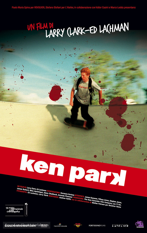 Ken Park - Italian Movie Poster
