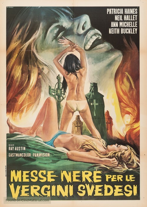 Virgin Witch - Italian Movie Poster