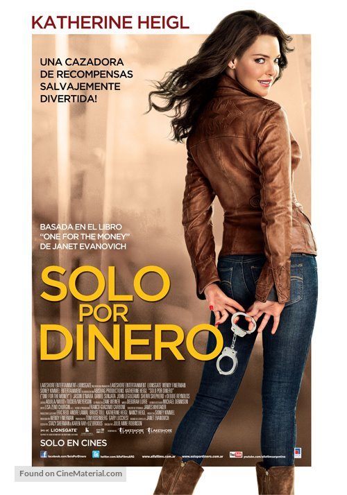 One for the Money - Argentinian Movie Poster