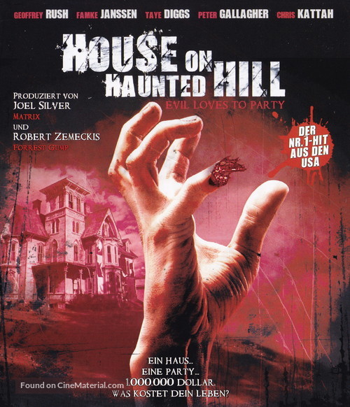 House On Haunted Hill - German Movie Cover