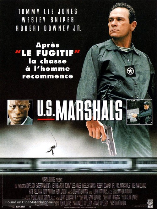 U.S. Marshals - French Movie Poster