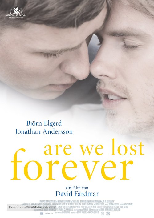Are We Lost Forever - German Movie Poster