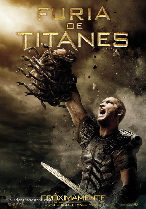 Clash of the Titans - Spanish Movie Poster