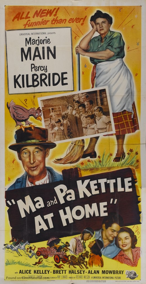 Ma and Pa Kettle at Home - Movie Poster