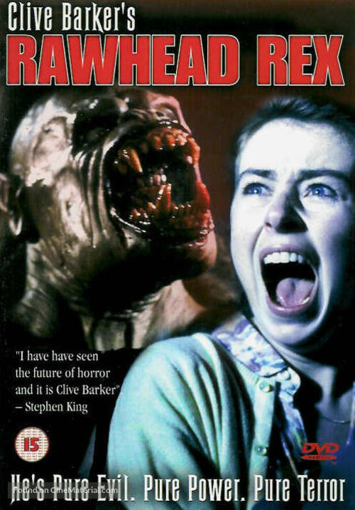 Rawhead Rex - British DVD movie cover