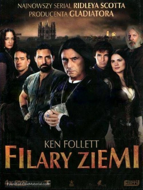 &quot;The Pillars of the Earth&quot; - Polish DVD movie cover