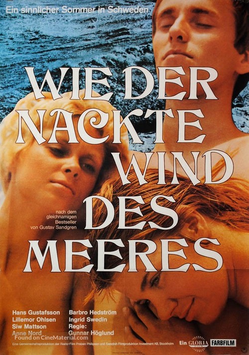 ...som havets nakna vind - German Movie Poster