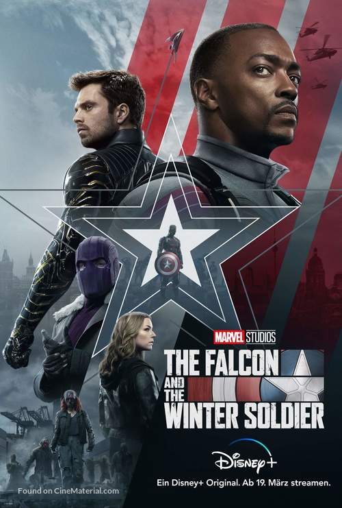 &quot;The Falcon and the Winter Soldier&quot; - German Movie Poster