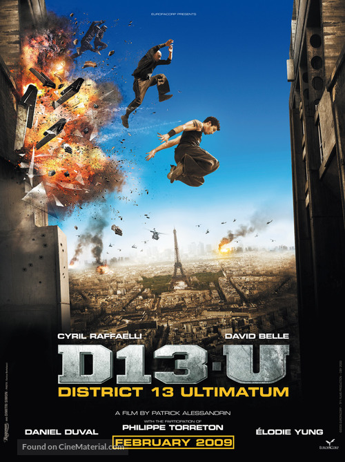 Banlieue 13 - Ultimatum - British Movie Poster