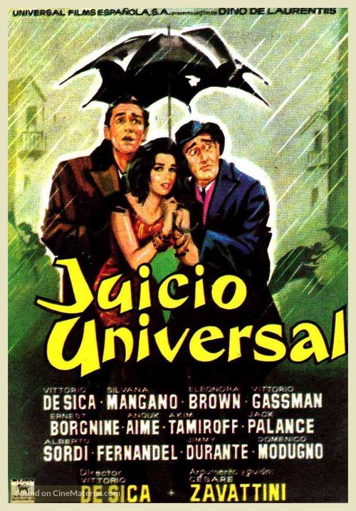 Giudizio universale, Il - Spanish Movie Poster
