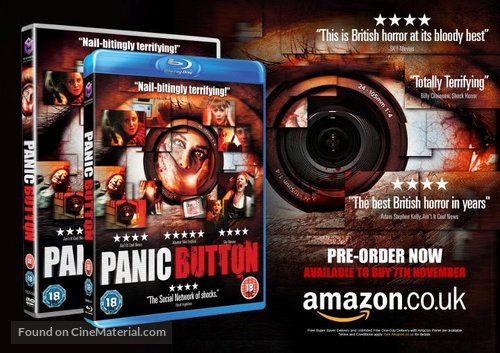 Panic Button - British Video release movie poster