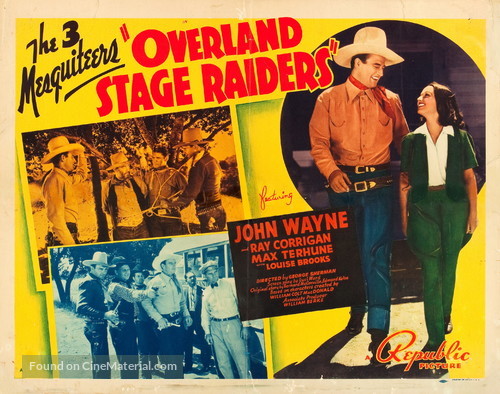 Overland Stage Raiders - Movie Poster
