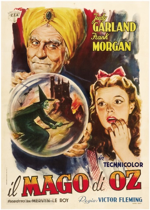 The Wizard of Oz - Italian Movie Poster