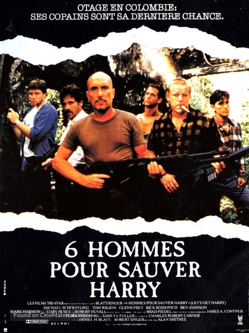 Let&#039;s Get Harry - French Movie Poster