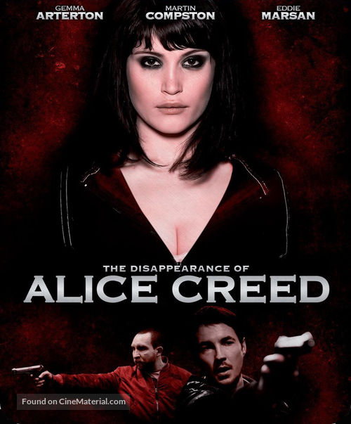 The Disappearance of Alice Creed - Dutch Blu-Ray movie cover
