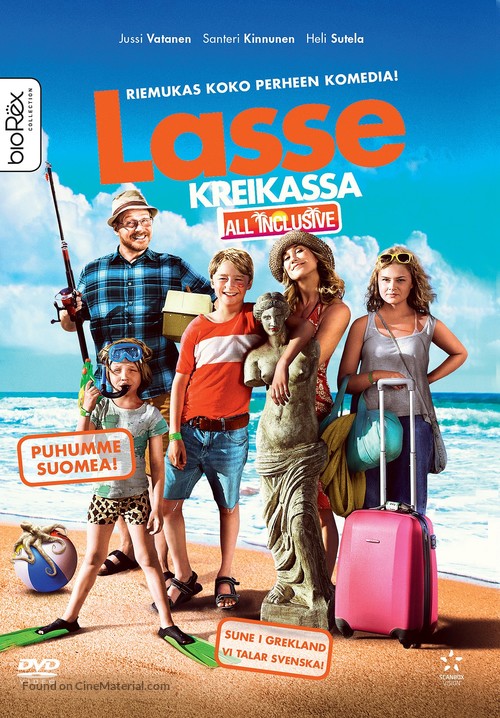Sune i Grekland - All Inclusive - Finnish DVD movie cover
