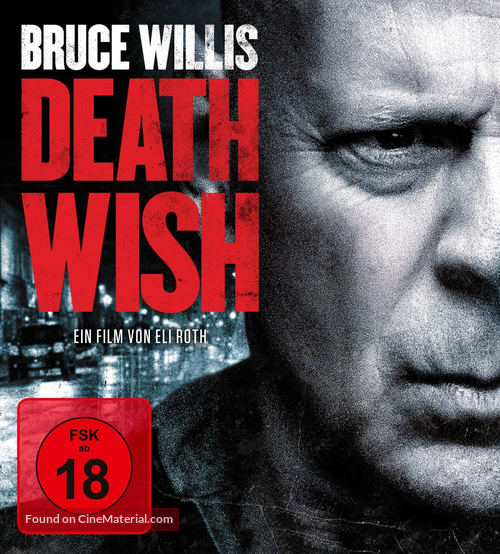 Death Wish - German Blu-Ray movie cover