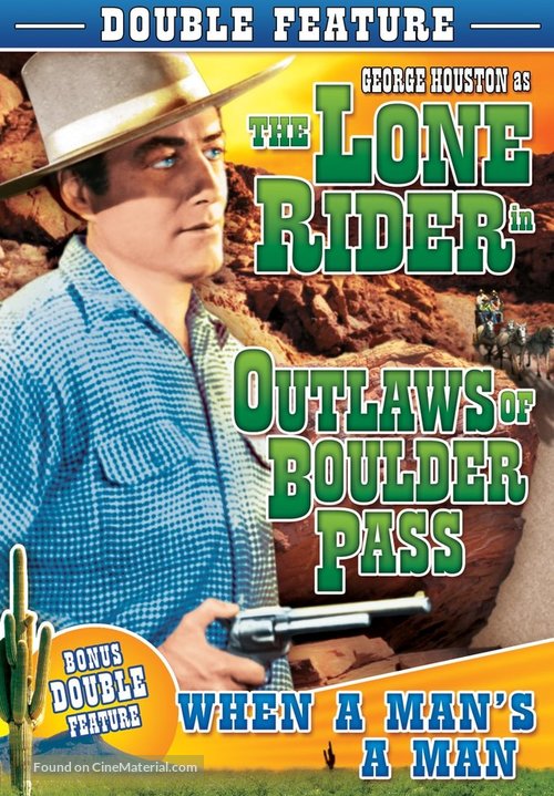 Outlaws of Boulder Pass - DVD movie cover