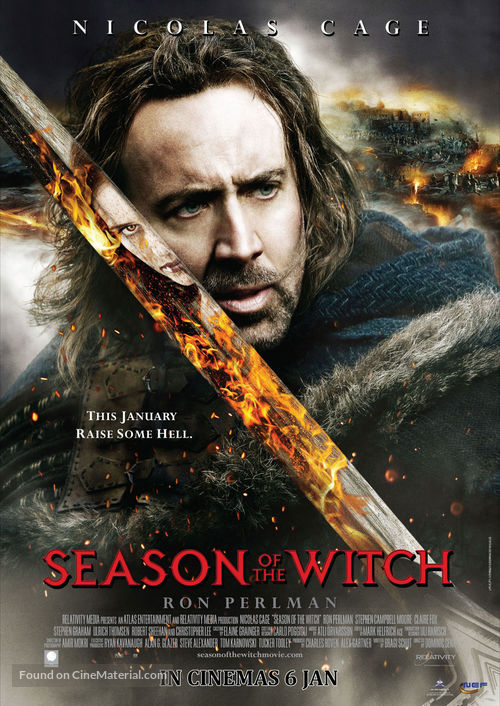 Season of the Witch - Malaysian Movie Poster