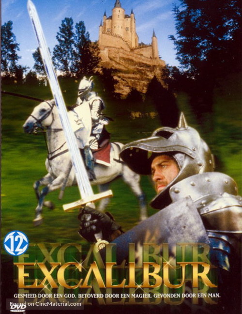 Excalibur - Dutch DVD movie cover