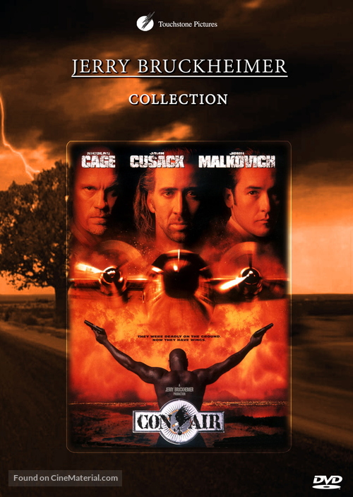 Con Air - DVD movie cover