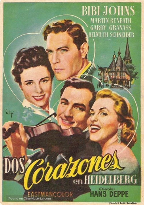 Tausend Melodien - Spanish Movie Poster