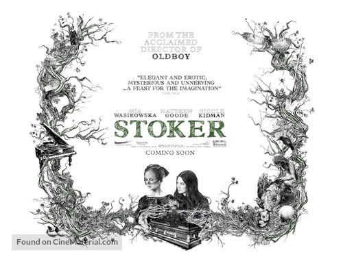 Stoker - British Movie Poster