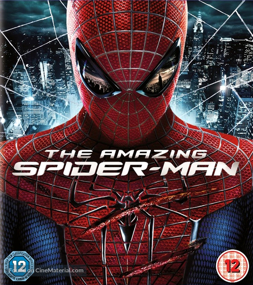 The Amazing Spider-Man - British Blu-Ray movie cover