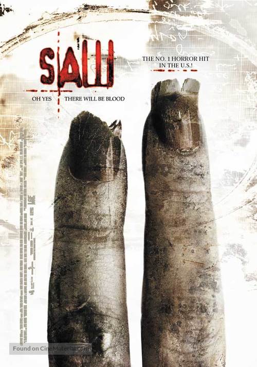 Saw II - Norwegian Movie Poster