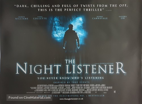 The Night Listener - British Movie Poster