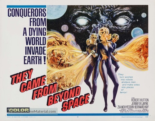 They Came from Beyond Space - Movie Poster