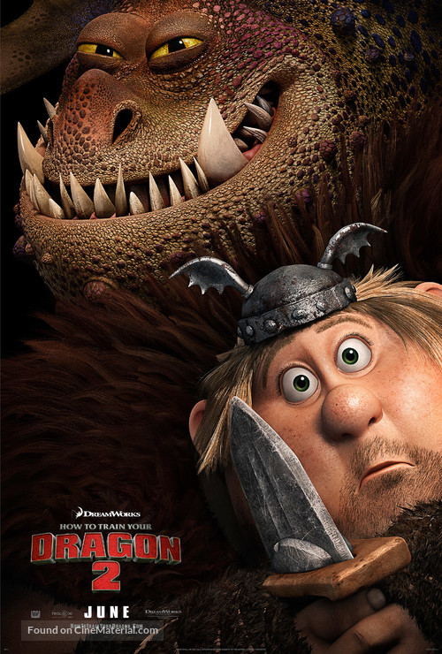 How to Train Your Dragon 2 - Movie Poster
