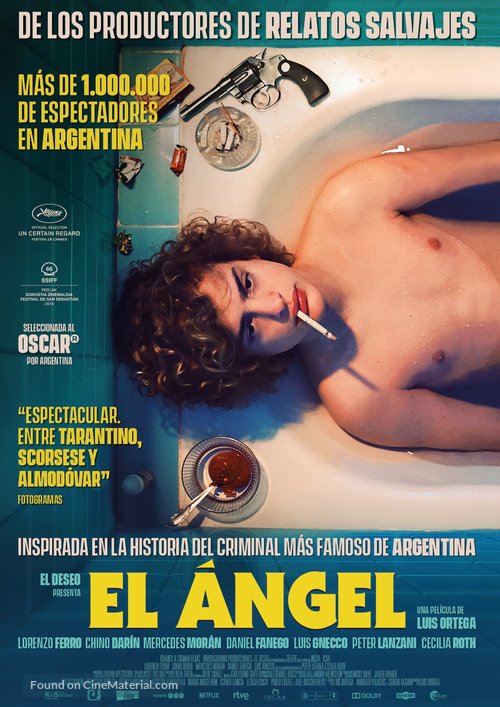 El &Aacute;ngel - Spanish Movie Poster