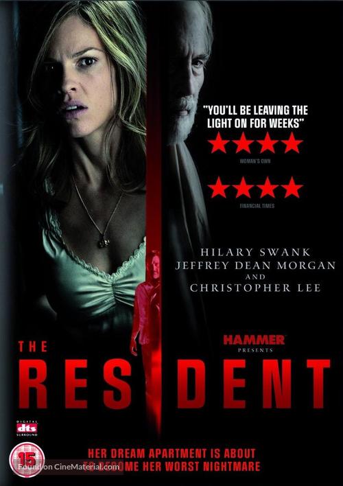 The Resident - British DVD movie cover