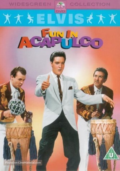 Fun in Acapulco - British DVD movie cover