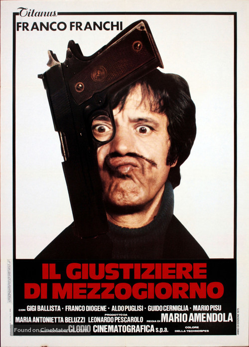 Il giustiziere di mezzogiorno - Italian Movie Poster