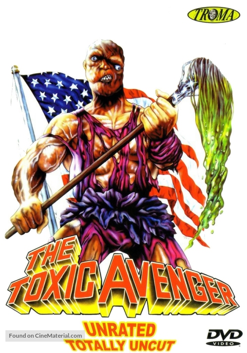 The Toxic Avenger - DVD movie cover