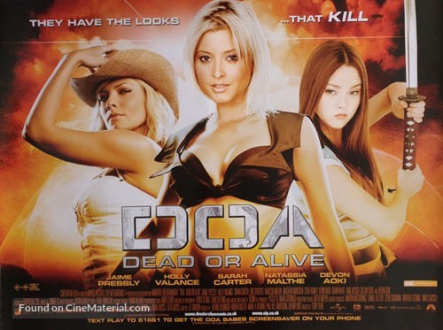Dead Or Alive - British Movie Poster