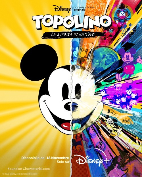 Mickey: Het Verhaal van een Muis - Italian Movie Poster
