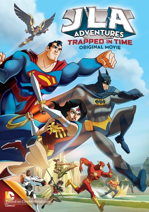 JLA Adventures: Trapped in Time - Movie Cover