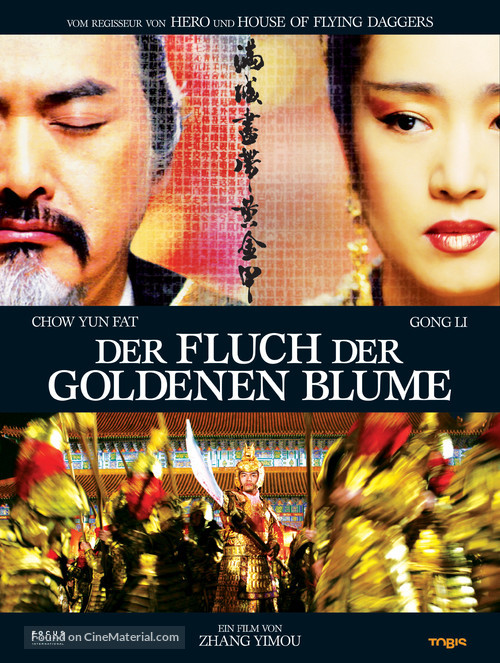 Curse of the Golden Flower - German Movie Poster