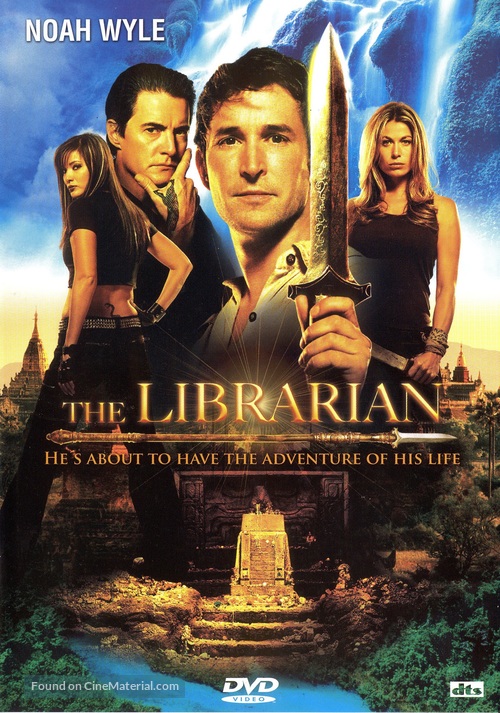 The Librarian: Quest for the Spear - DVD movie cover