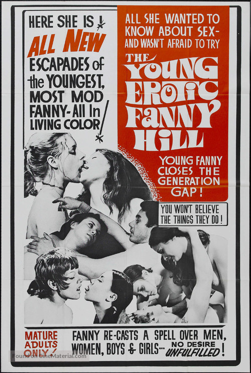 The Young, Erotic Fanny Hill - Movie Poster