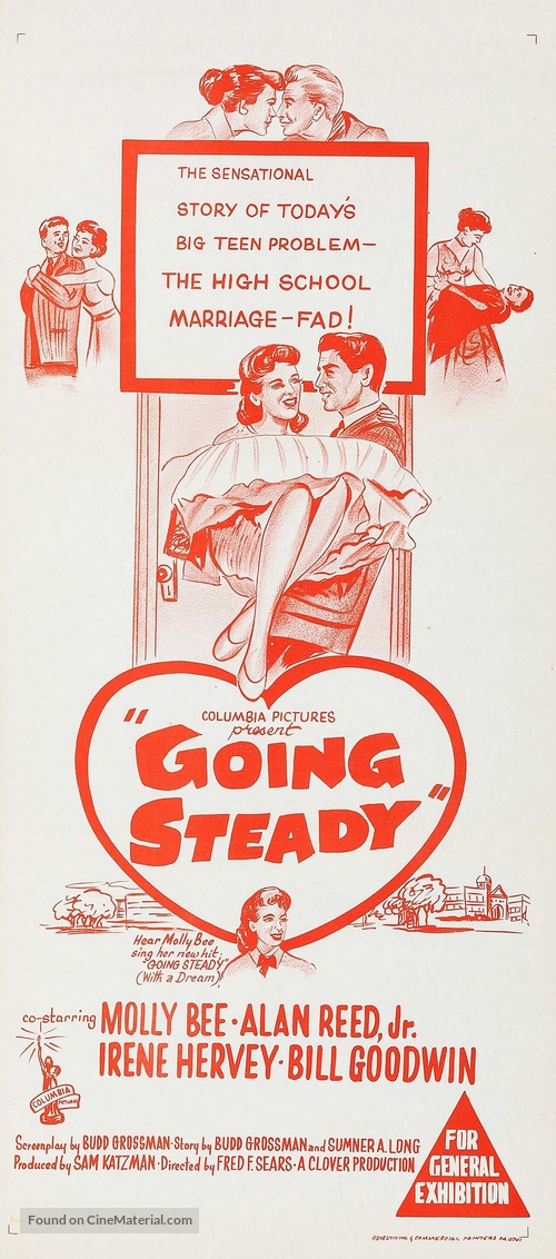 Going Steady - Australian Movie Poster