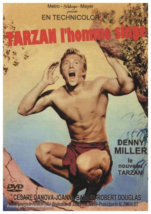 Tarzan, the Ape Man - French DVD movie cover