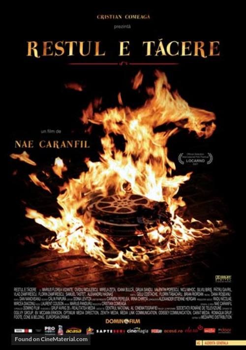 Restul e tacere - Romanian Movie Poster