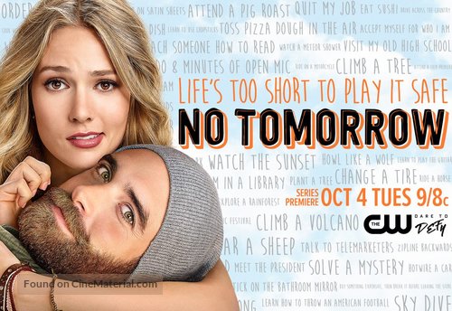 &quot;No Tomorrow&quot; - Movie Poster